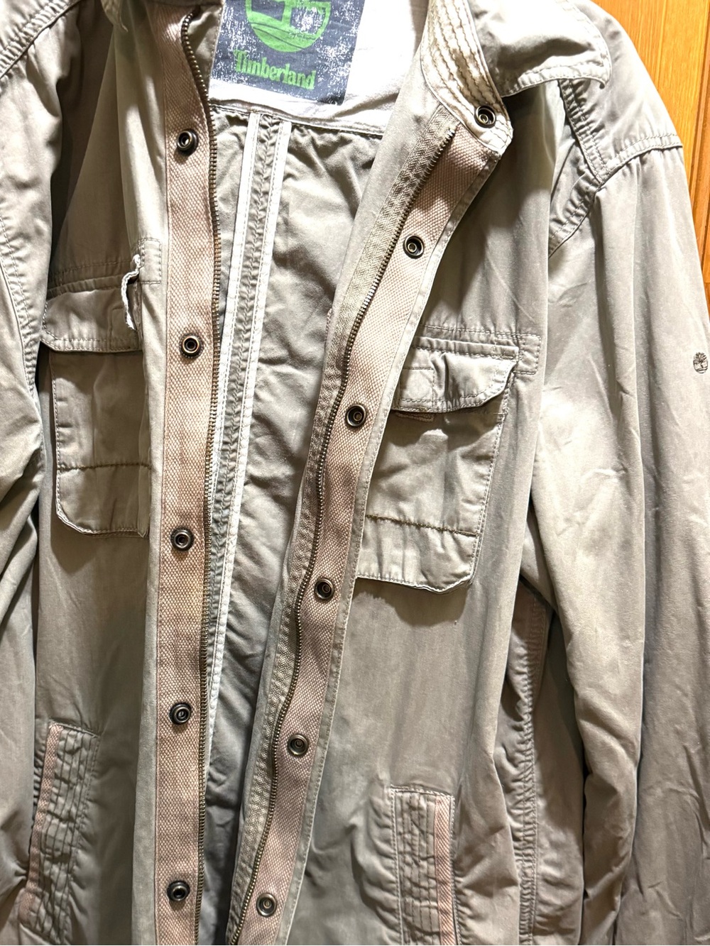 Timberland Olive Green Utility Jacket